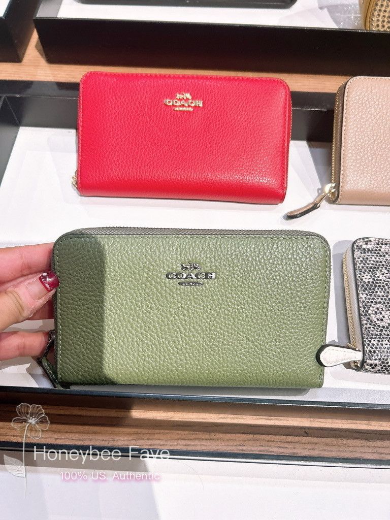 Coach Medium Id Zip Wallet C4124 Size ONE SIZE - 2 Thumbnail