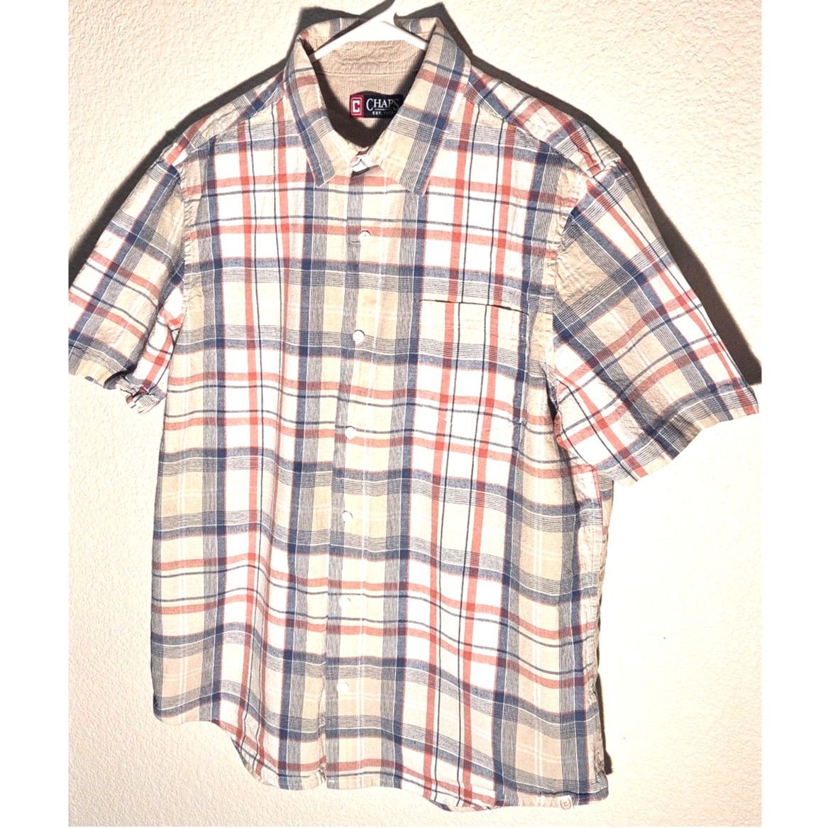 Chaps Ralph Lauren Stylish Chaps Ralph Lauren Plaid Button-Up Shirt - Men's Size US L / EU 52-54 / 3 - 3 Thumbnail