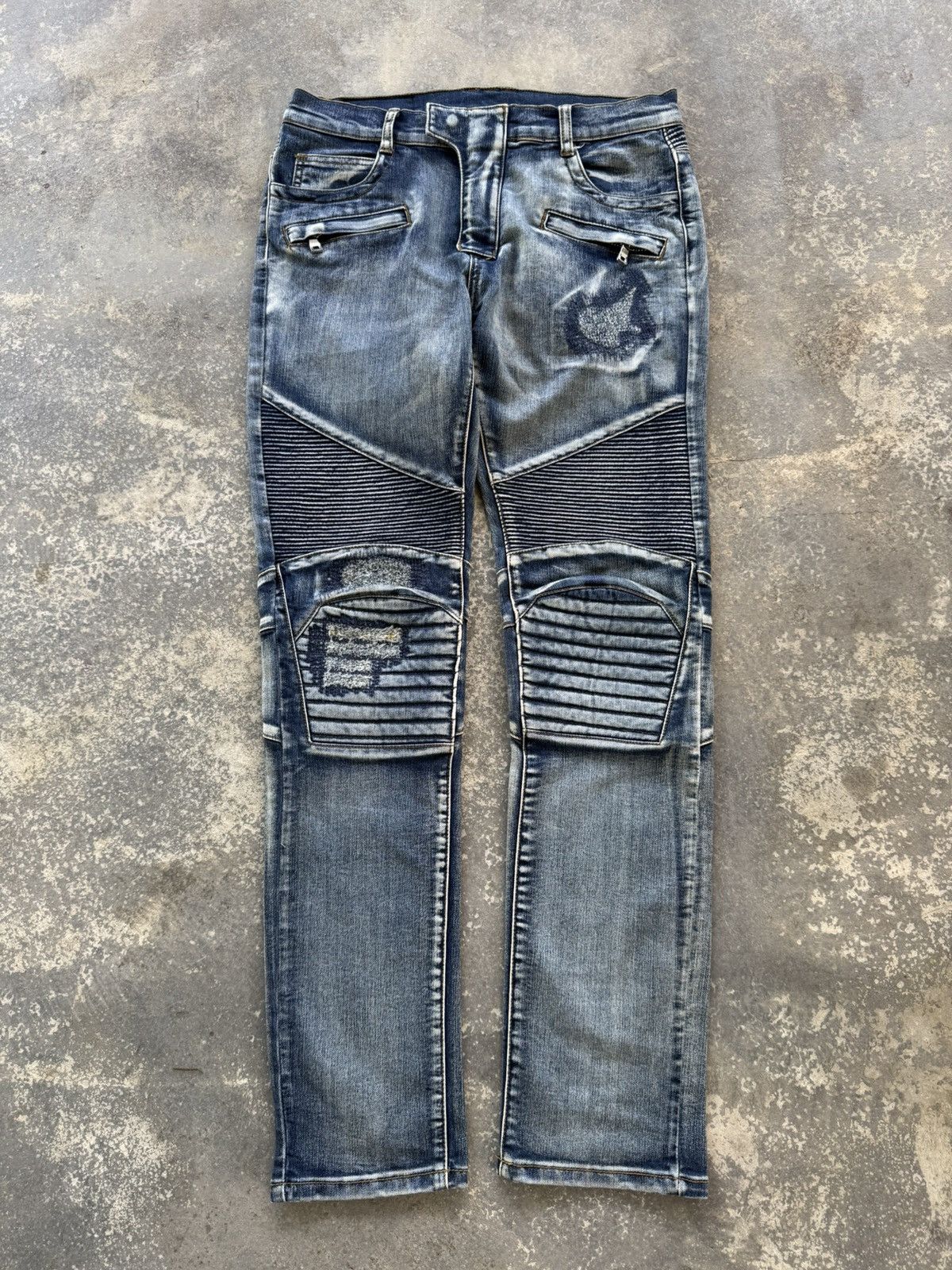 Balmain × Vintage Vintage Balmain Bikes Jeans Size US 32 / EU 48 - 1 Thumbnail