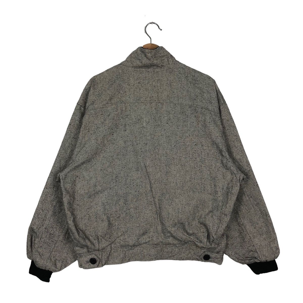 Japanese Brand 🔥WOOL BOMBER JACKET ARTISANAT JAPAN ISSEY MIYAKE Size US L / EU 52-54 / 3 - 7 Thumbnail