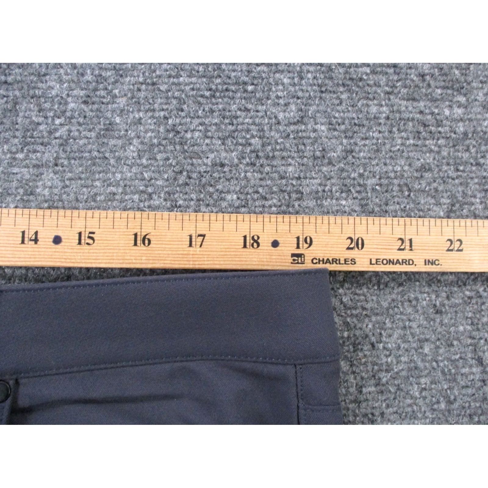 Vintage Western Rise Pants Mens 38 X 30 Gray Nylon Chino Stretch Golf Preppy Performance Pants Size US 38 / EU 54 - 6 Thumbnail