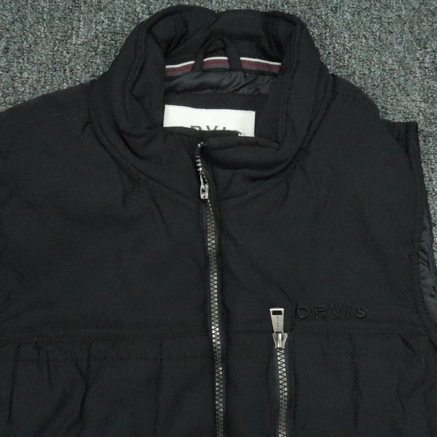 Orvis Orvis Vest Mens M Black Full Zip Insulated Lined Hiking Outdoors Size US M / EU 48-50 / 2 - 2 Thumbnail