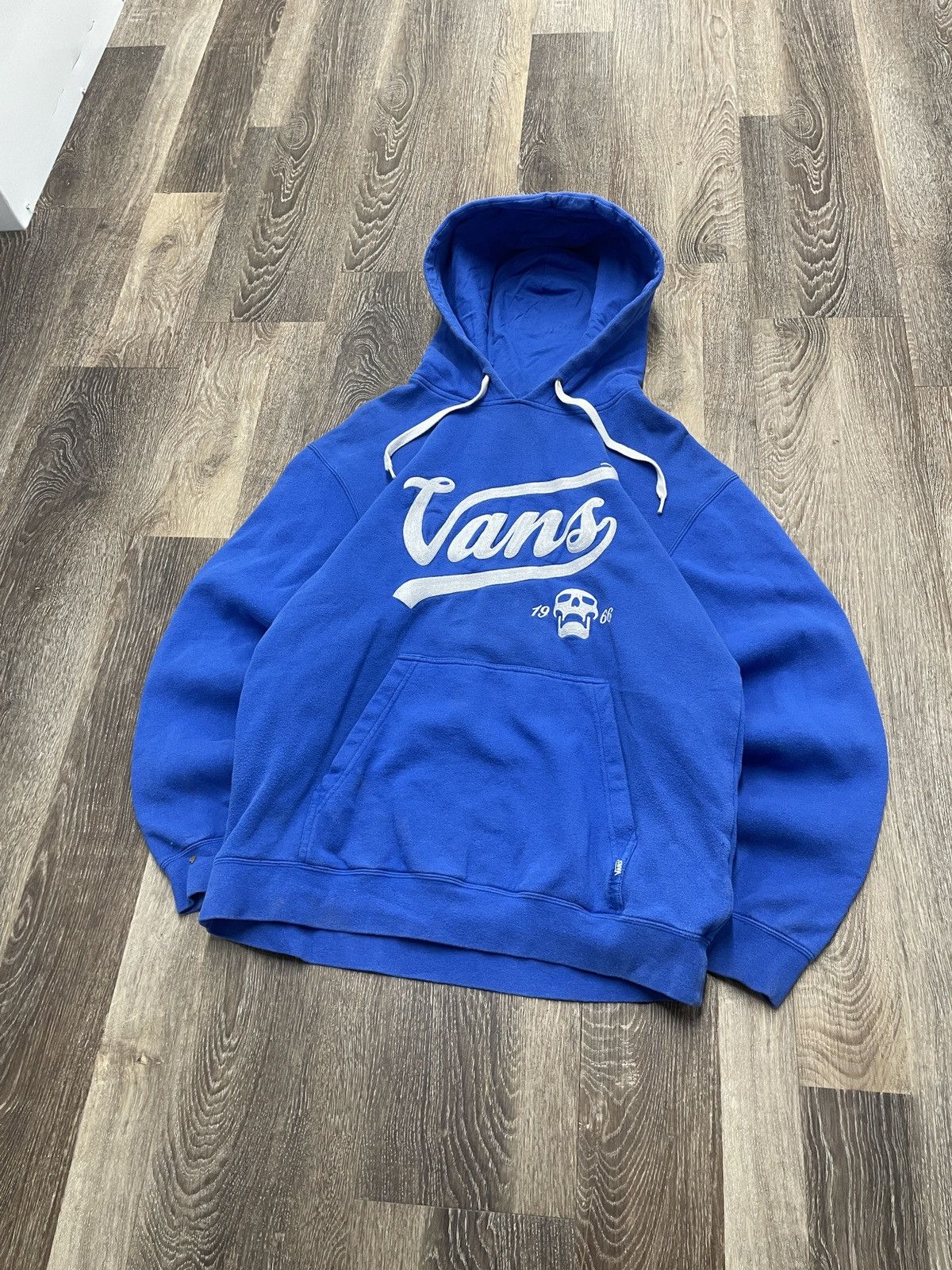 Vans Vintage Vans Heavyweight Embroidered Hoodie Size US L / EU 52-54 / 3 - 4 Thumbnail
