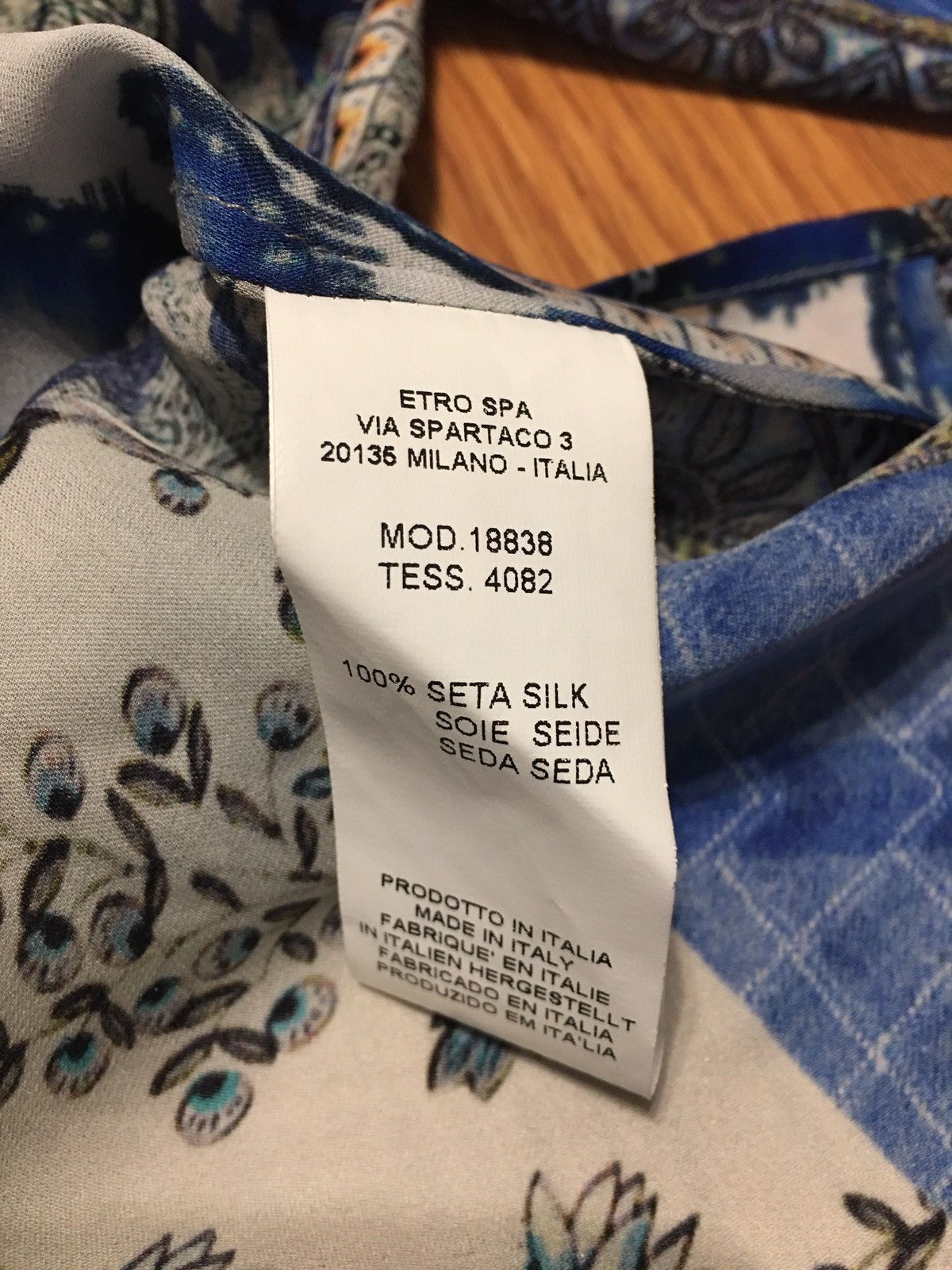 Etro ETRO Milano Silk Paisley Design BlouseTop Size EU 42 Size M / US 6-8 / IT 42-44 - 10 Thumbnail