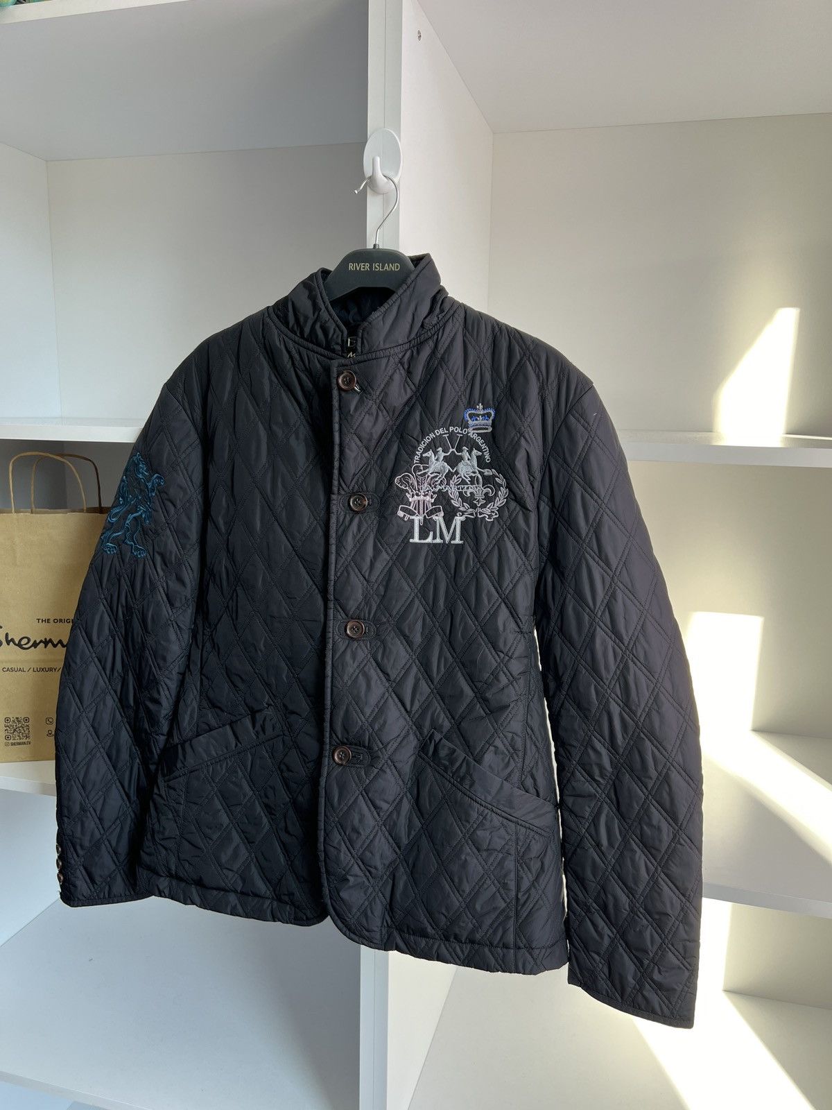 La Martina × Vintage Vintage La Martina Quitted Jacket Size US M / EU 48-50 / 2 - 8 Thumbnail