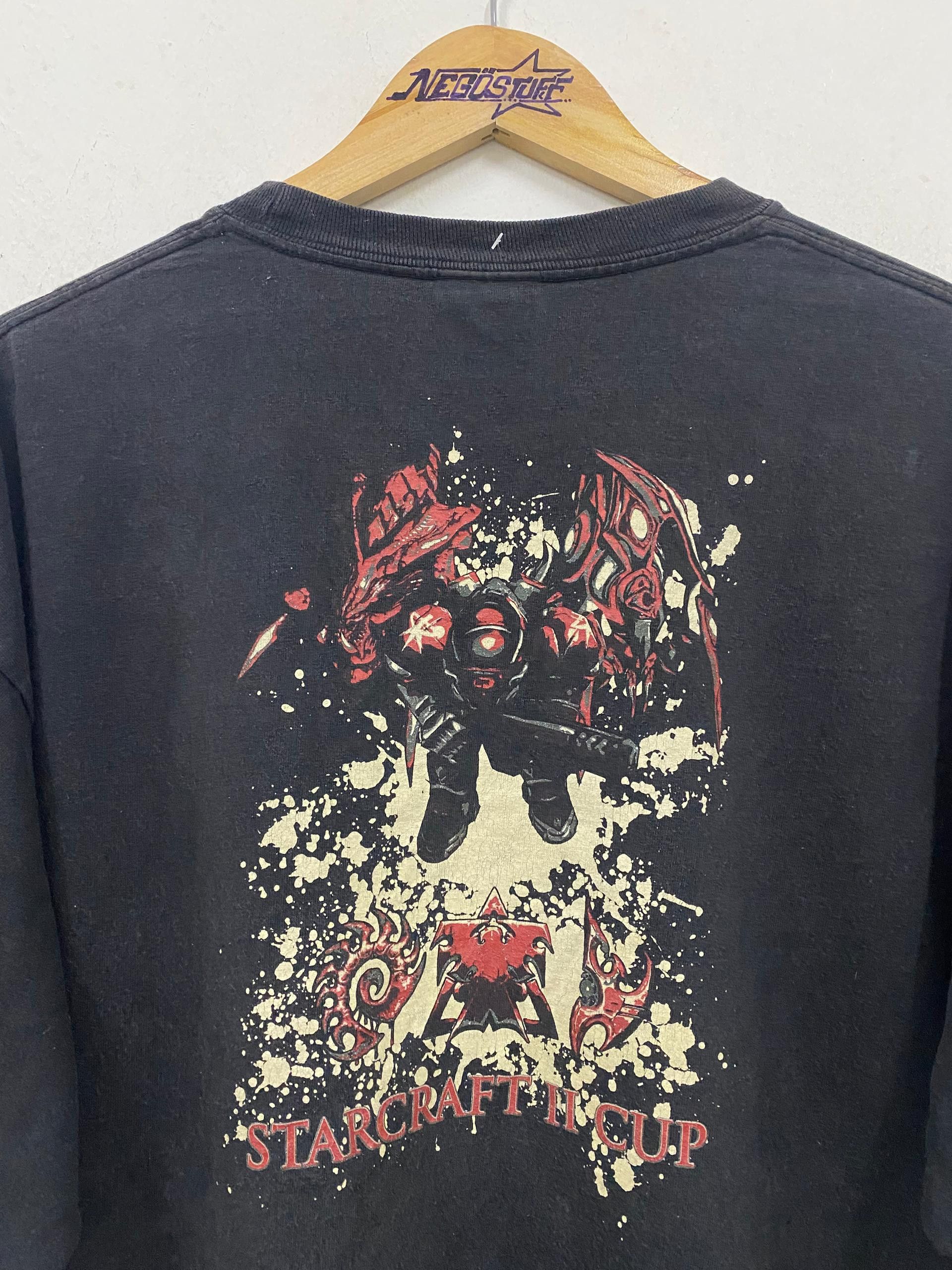 Microsoft Vintage 90s STARCRAFT game microsoft t shirt Size US XL / EU 56 / 4 - 4 Thumbnail