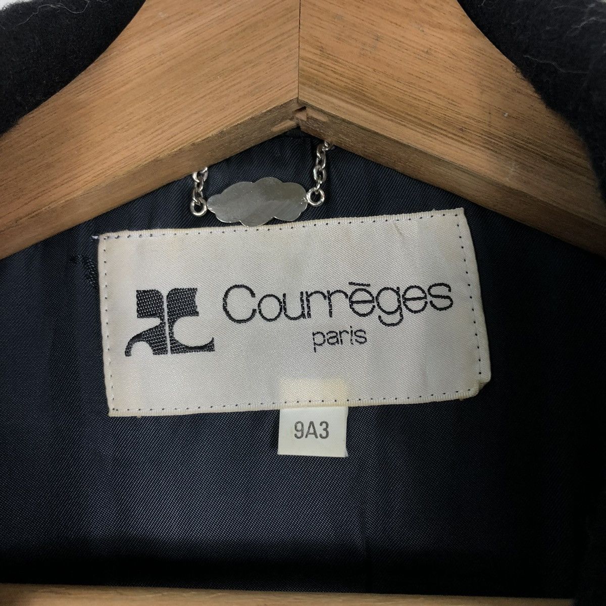Issey Miyake 🔥VINTAGE WOOL JACKET DOUBLE BREAST COURREGES PARIS Size US M / EU 48-50 / 2 - 17 Thumbnail