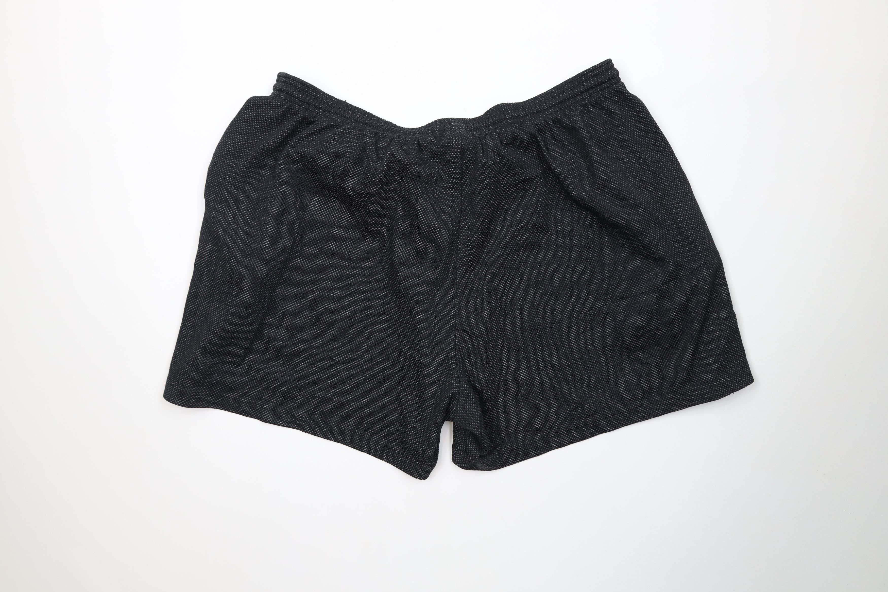 Vintage Vintage 90s Bike Above Knee Sweatpants Shorts Black USA Size US 36 / EU 52 - 10 Thumbnail