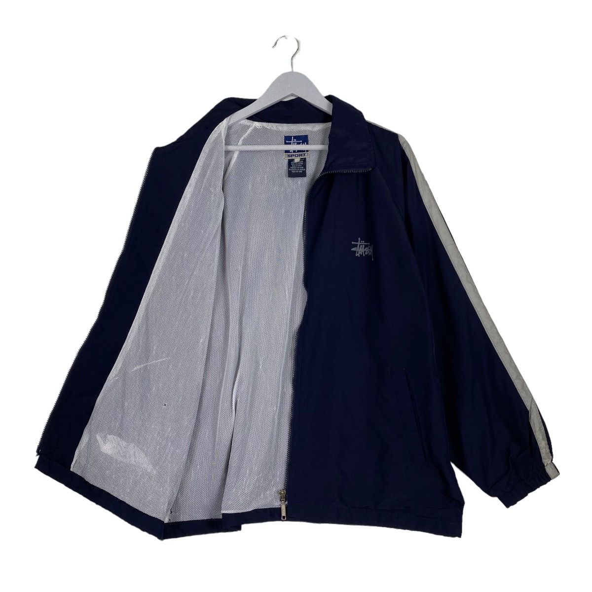 Stussy × Vintage Stussy Sport vintage 90s light jacket Size US L / EU 52-54 / 3 - 5 Thumbnail