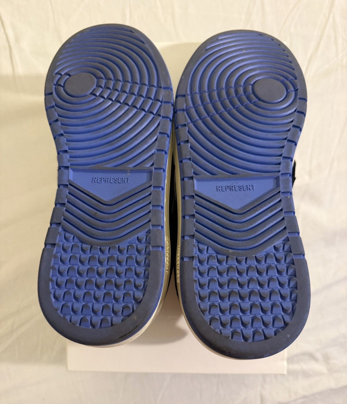Represent Clo. REPRESENT Reptor Low Leather Sneakers Cobalt Blue 44 / 11 Size US 11 / EU 44 - 5 Thumbnail