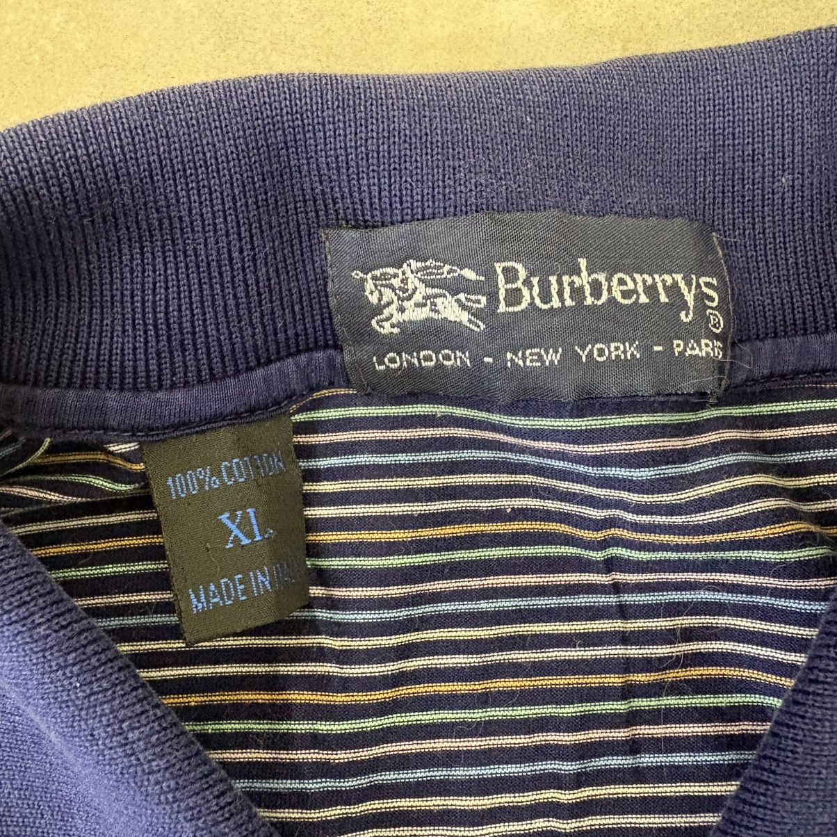 Burberry Burberry Vintage Strip Polo Size XL Size US XL / EU 56 / 4 - 4 Thumbnail