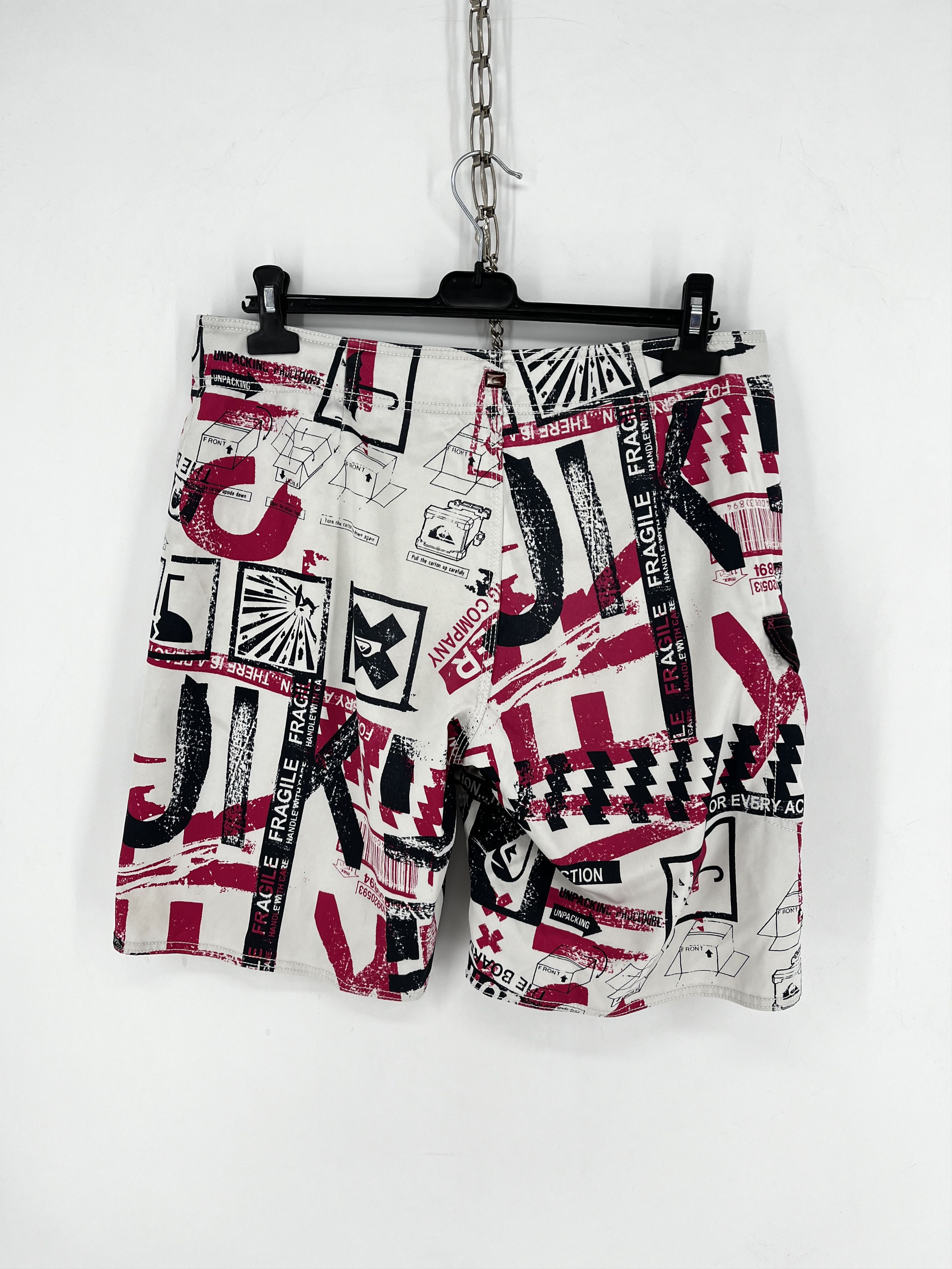 Quiksilver Vintage Quiksilver Shorts Big Logo Y2K Style 90s Surfing Size US 32 / EU 48 - 5 Thumbnail