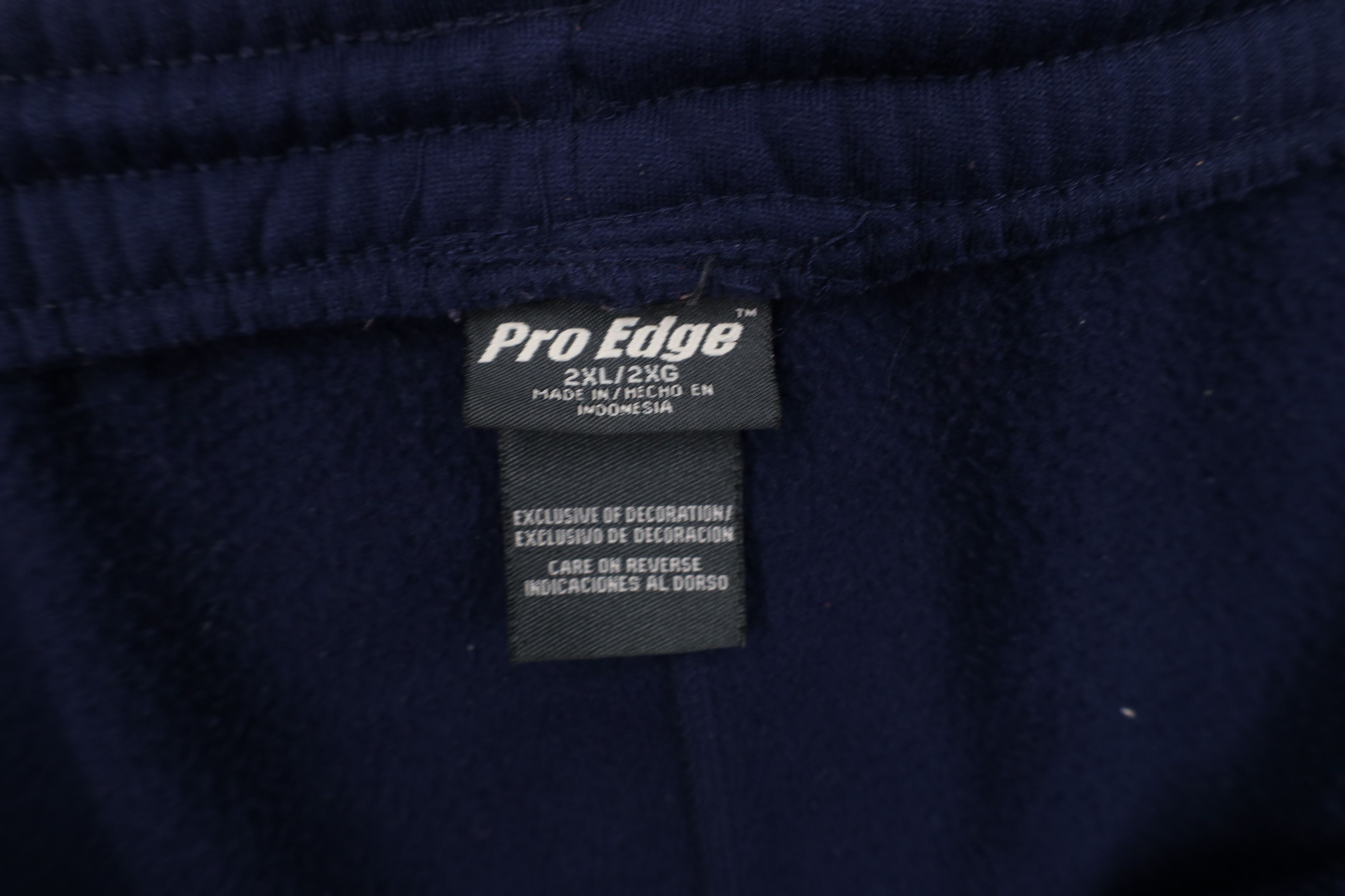 Vintage Vintage 90s University of Michigan Wide Leg Sweatpants Blue Size US 40 / EU 56 - 10 Thumbnail