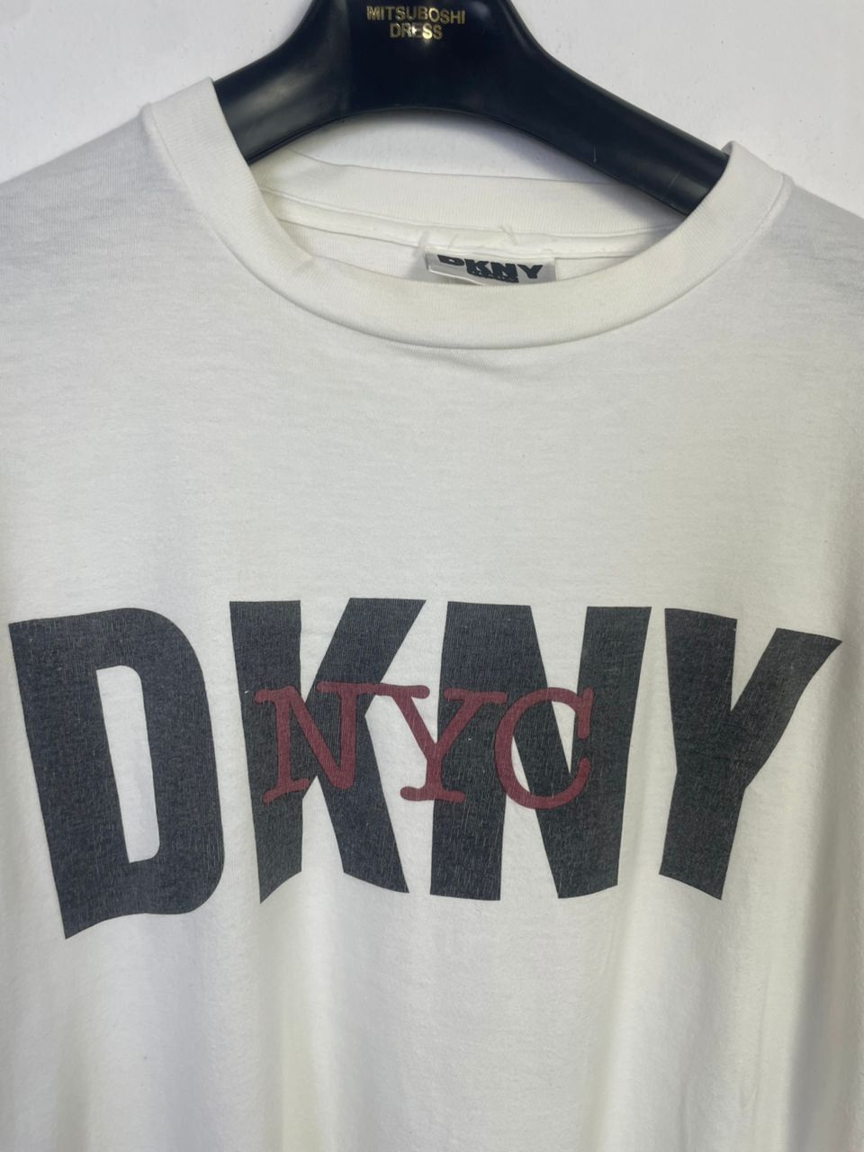 DKNY × Vintage Vintage DKNY Jeans Tshirt Size US XL / EU 56 / 4 - 6 Thumbnail