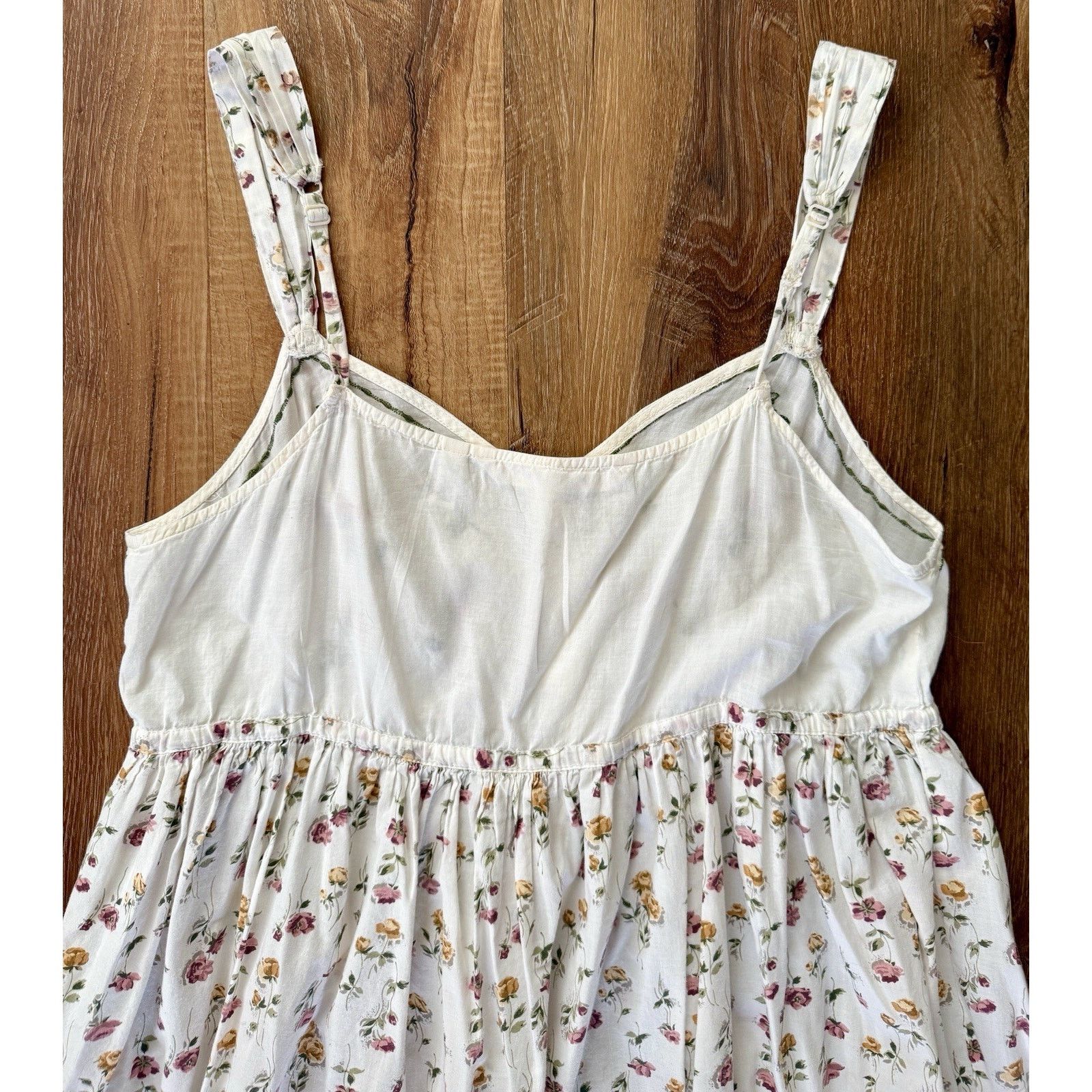 Victoria's Secret Vintage Victoria’s Secret Country Floral Boho Dress Cottage Size M / US 6-8 / IT 42-44 - 8 Thumbnail