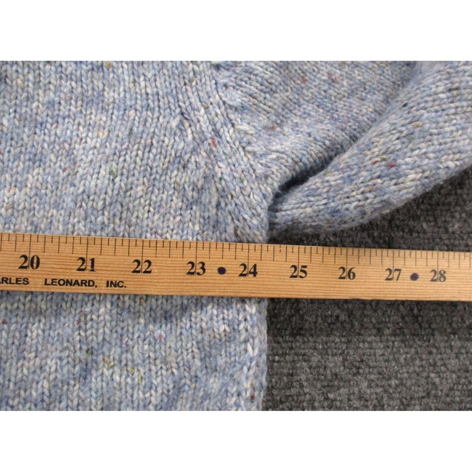 Vintage Tuckernuck Sweater Womens XL Blue Wool Blend Oversized Classic Pullover Stretch Size XL / US 12-14 / IT 48-50 - 5 Thumbnail