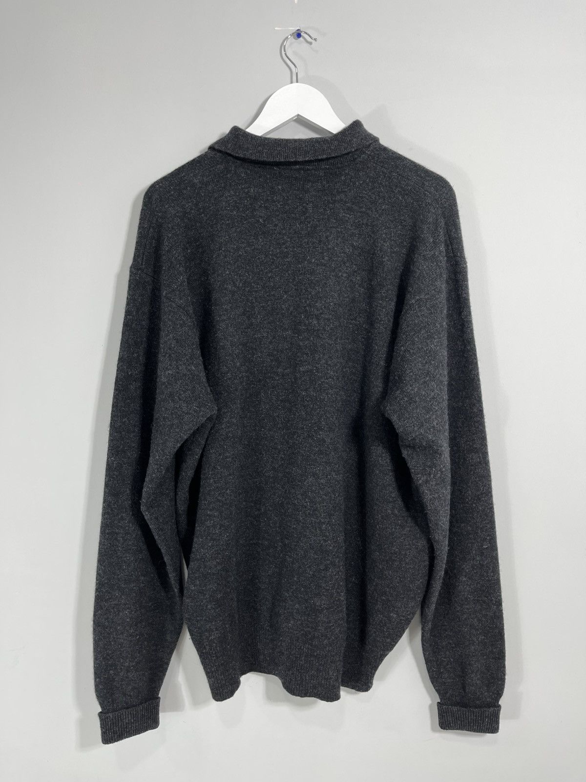 Polo Ralph Lauren Vintage Polo Ralph Lauren Collared Lambs Wool Polo Sweater Size US XXL / EU 58 / 5 - 11 Thumbnail