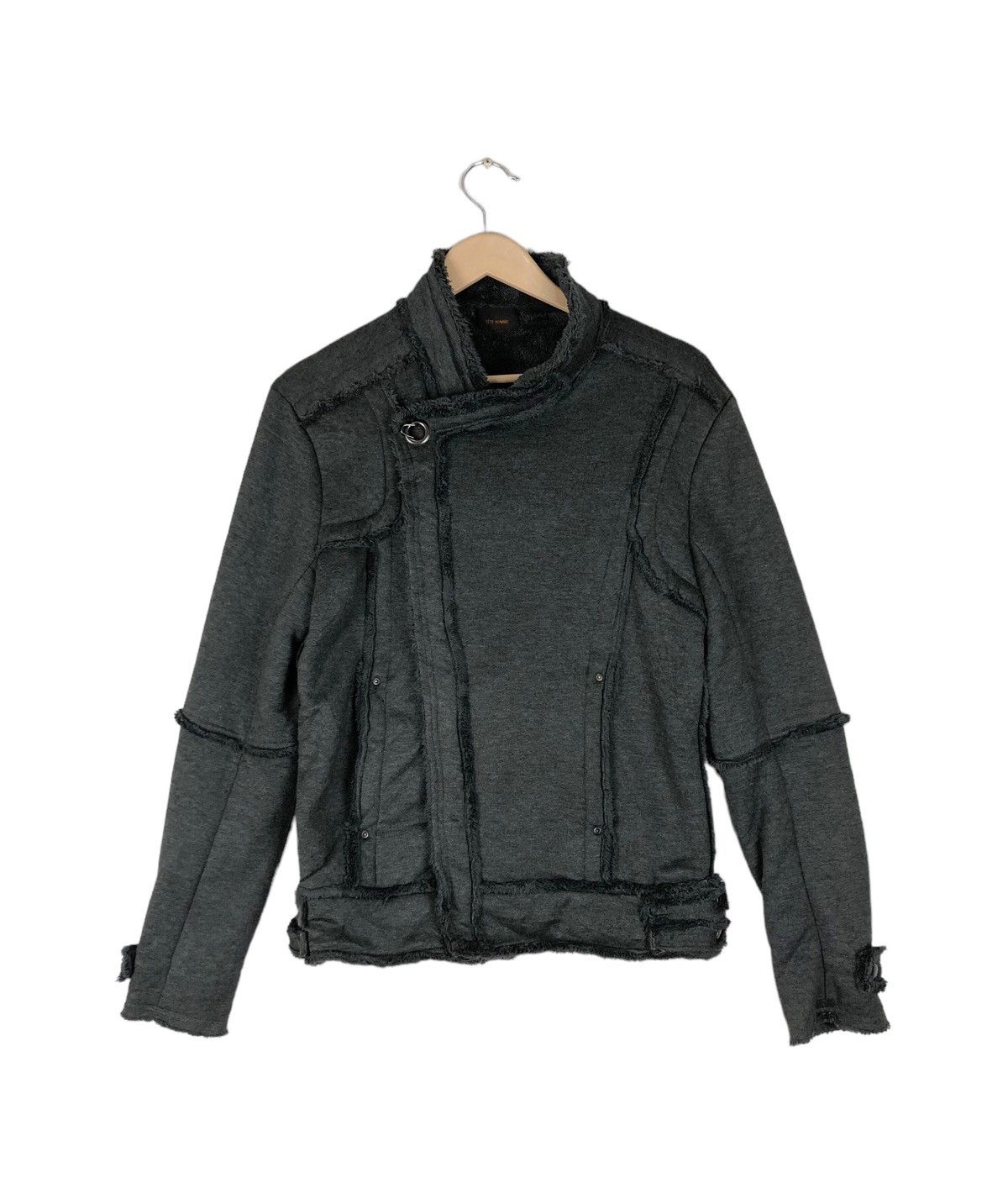 Issey Miyake Tete Homme Velvet Fleece Jacket Size US S / EU 44-46 / 1 - 1 Thumbnail