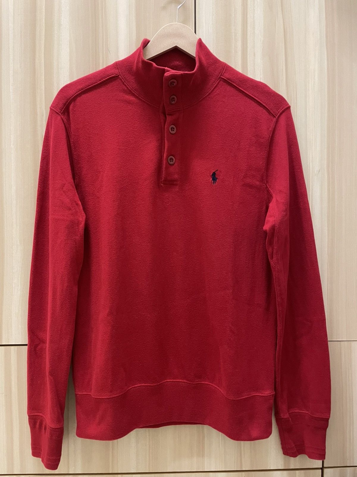 Polo Ralph Lauren Polo Ralph Lauren Half Button Sweater Size US S / EU 44-46 / 1 - 1 Thumbnail