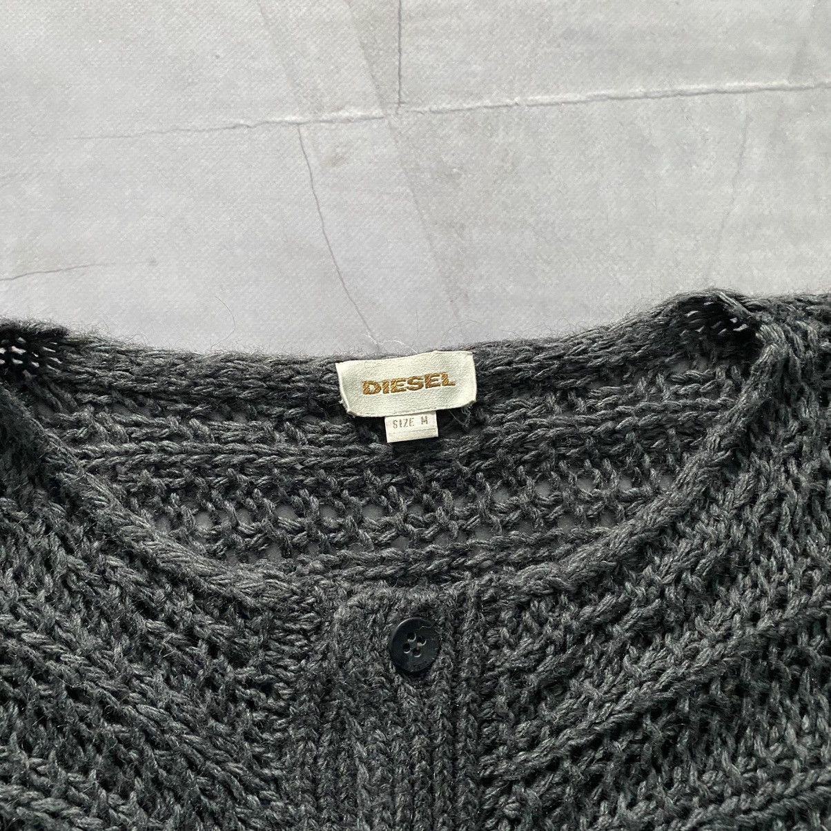 Diesel × If Six Was Nine Archive Diesel Oversize Knit Cardigan Vest Sweater Size US S / EU 44-46 / 1 - 5 Thumbnail