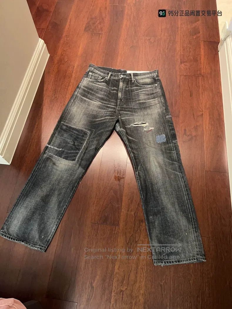 Neighborhood Neighborhood size M Quiet bull king patch denim pants Size US 27 - 1 Thumbnail