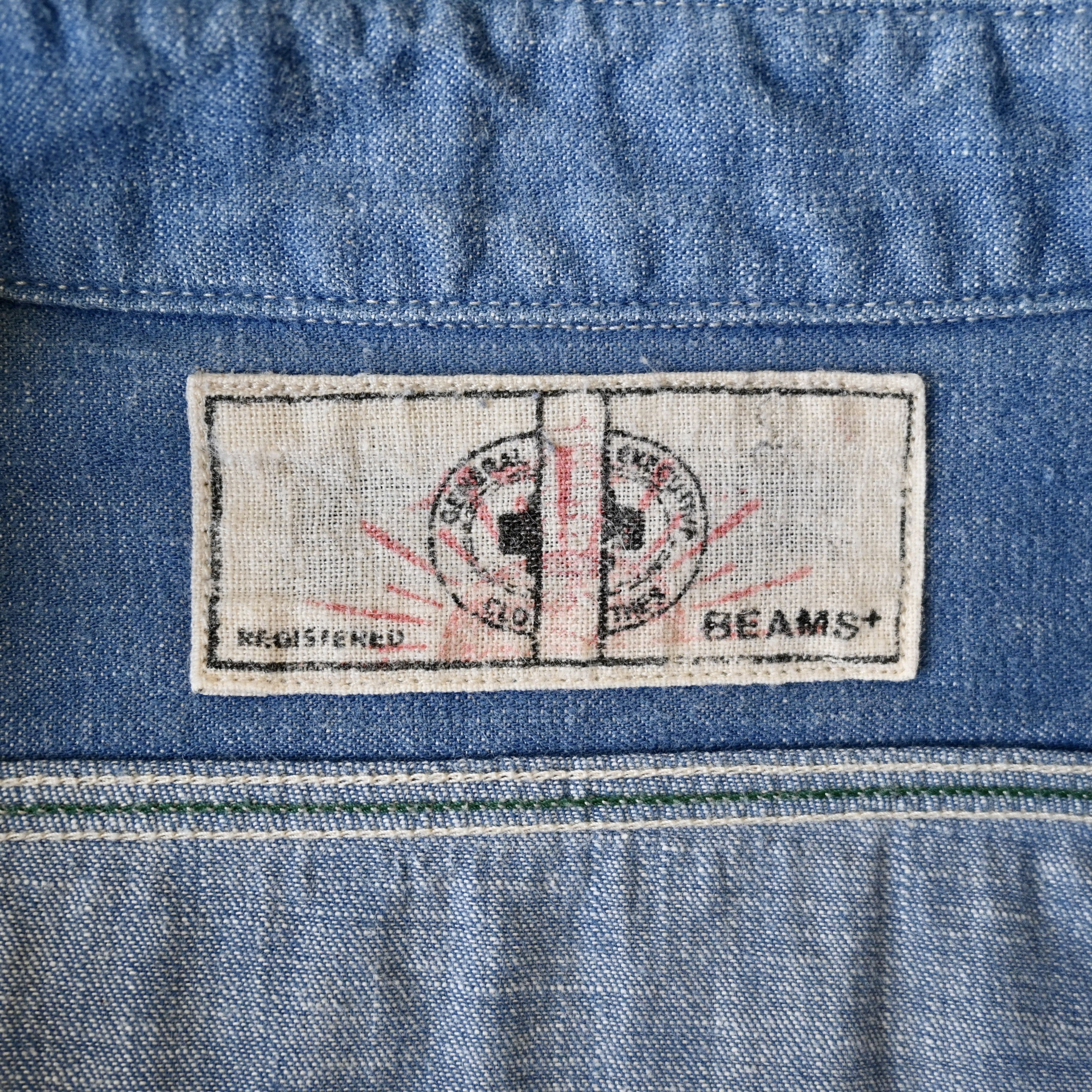 Beams Plus BEAMS Plus x Sunny Sports half-zip denim work shirt Size US M / EU 48-50 / 2 - 15 Thumbnail