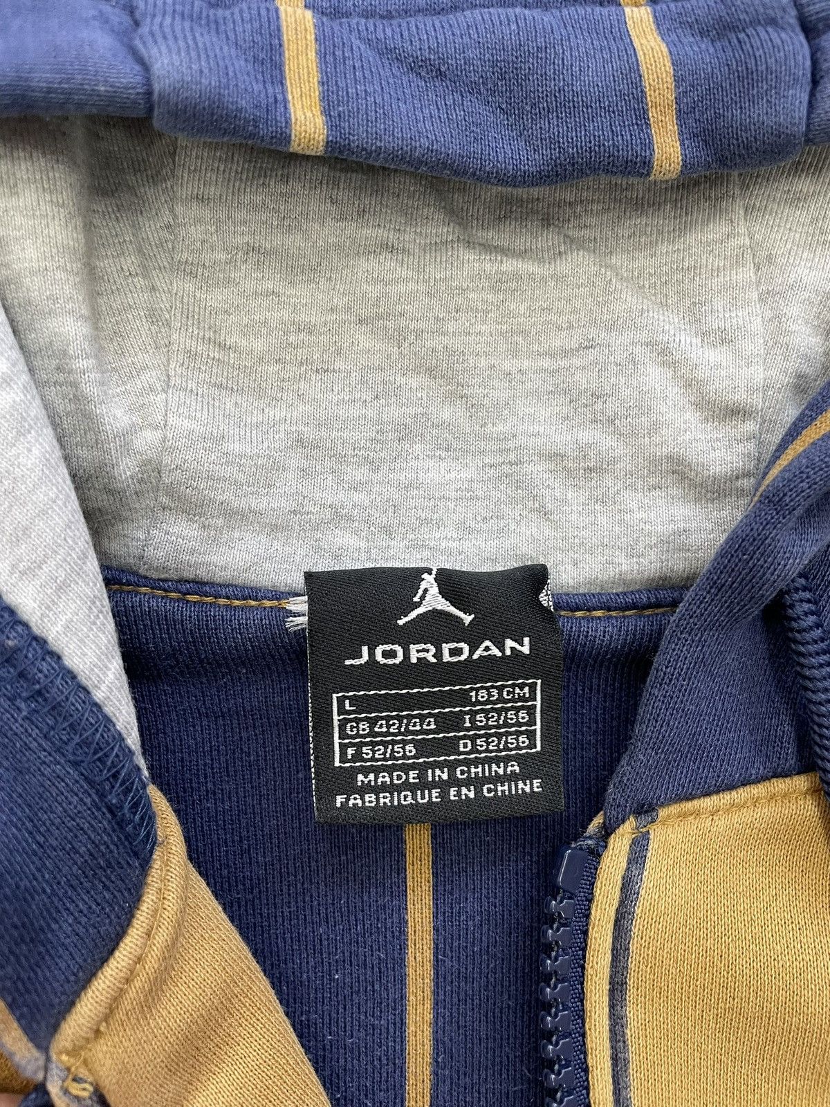 Jordan Brand Nike swoosh varsity retro jordan y2k hoodie Size US L / EU 52-54 / 3 - 4 Thumbnail