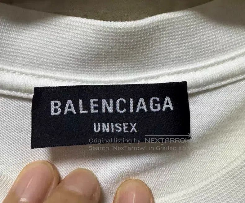 Balenciaga Balenciaga 520 round neck loose short sleeve Size US XS / EU 42 / 0 - 3 Thumbnail