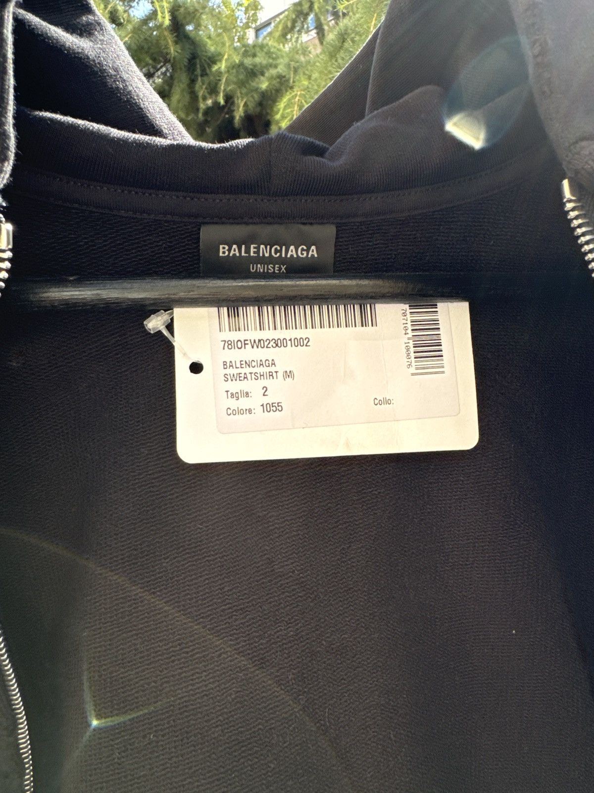 Balenciaga Balenciaga heavy metal zip up /Hoodie Size US M / EU 48-50 / 2 - 4 Thumbnail