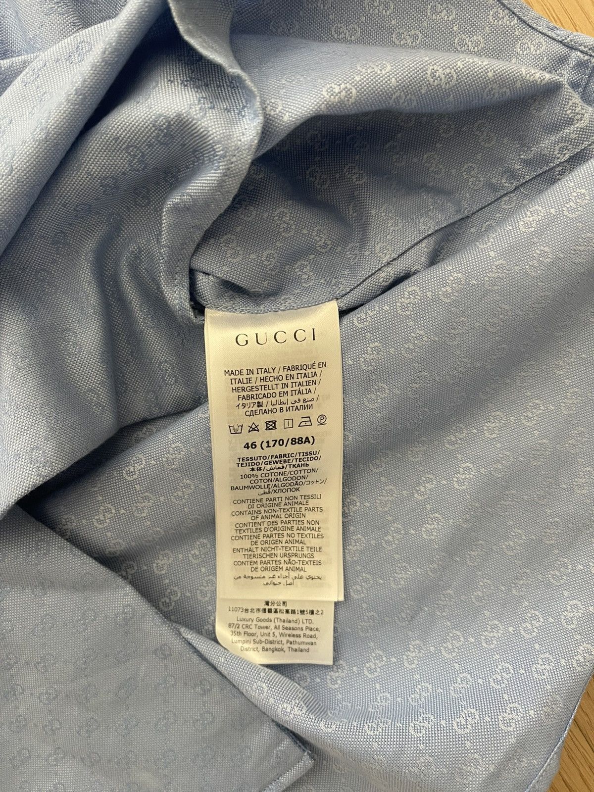 Gucci Gucci GG Monogram Short-Sleeve Shirt Size US S / EU 44-46 / 1 - 3 Thumbnail