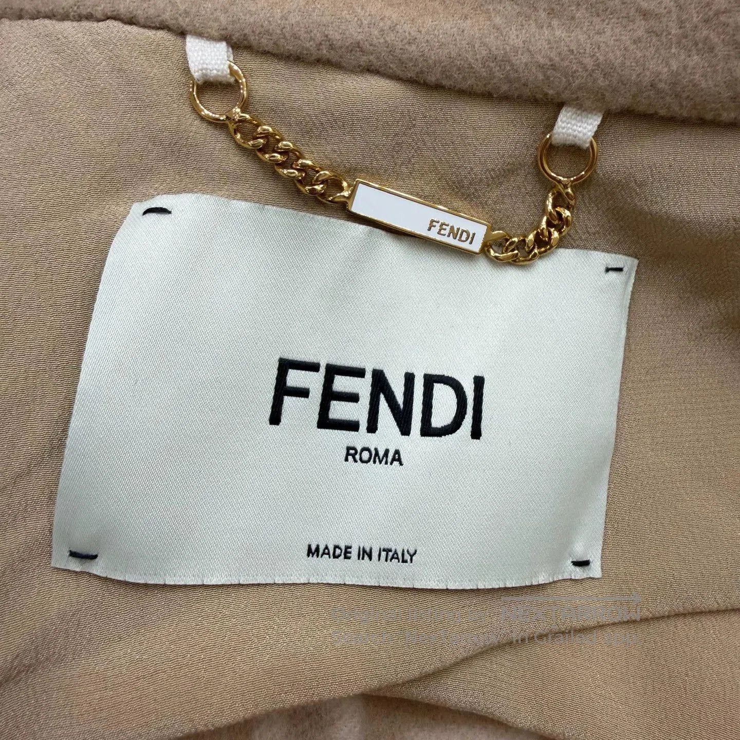 Fendi Fendi Mink Wool Coat with Pockets. Size US S / EU 44-46 / 1 - 5 Thumbnail