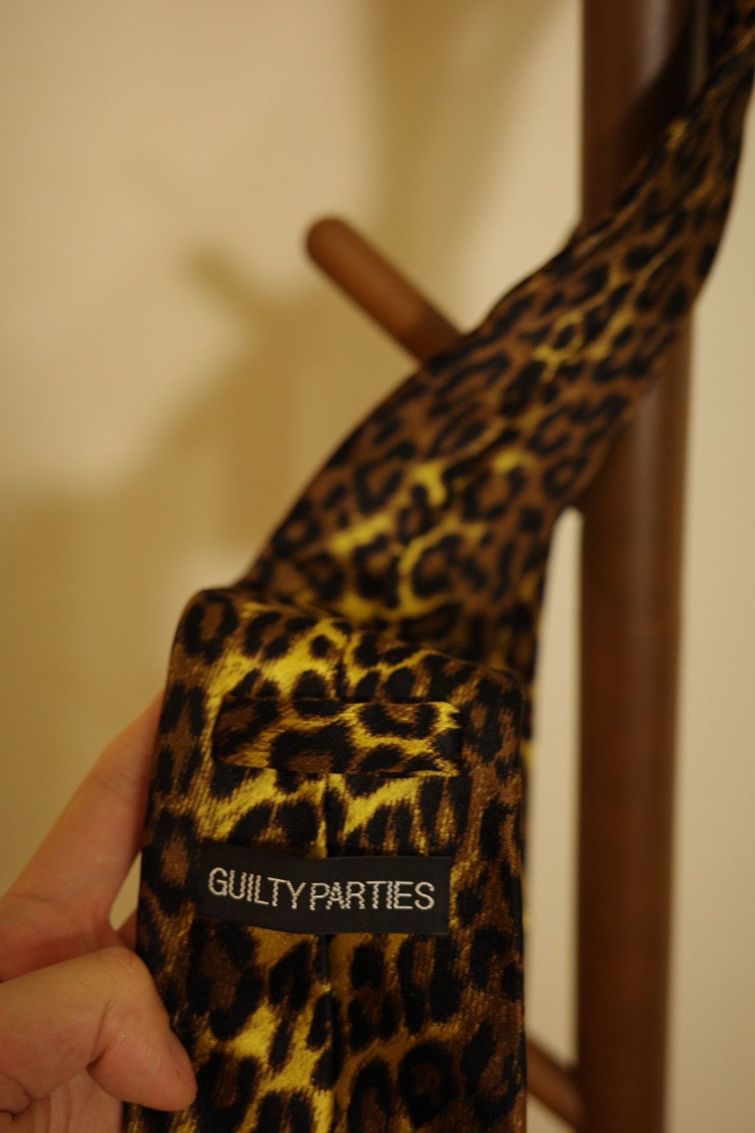 Wacko Maria Wacko maria leopard print tie Size ONE SIZE - 3 Thumbnail