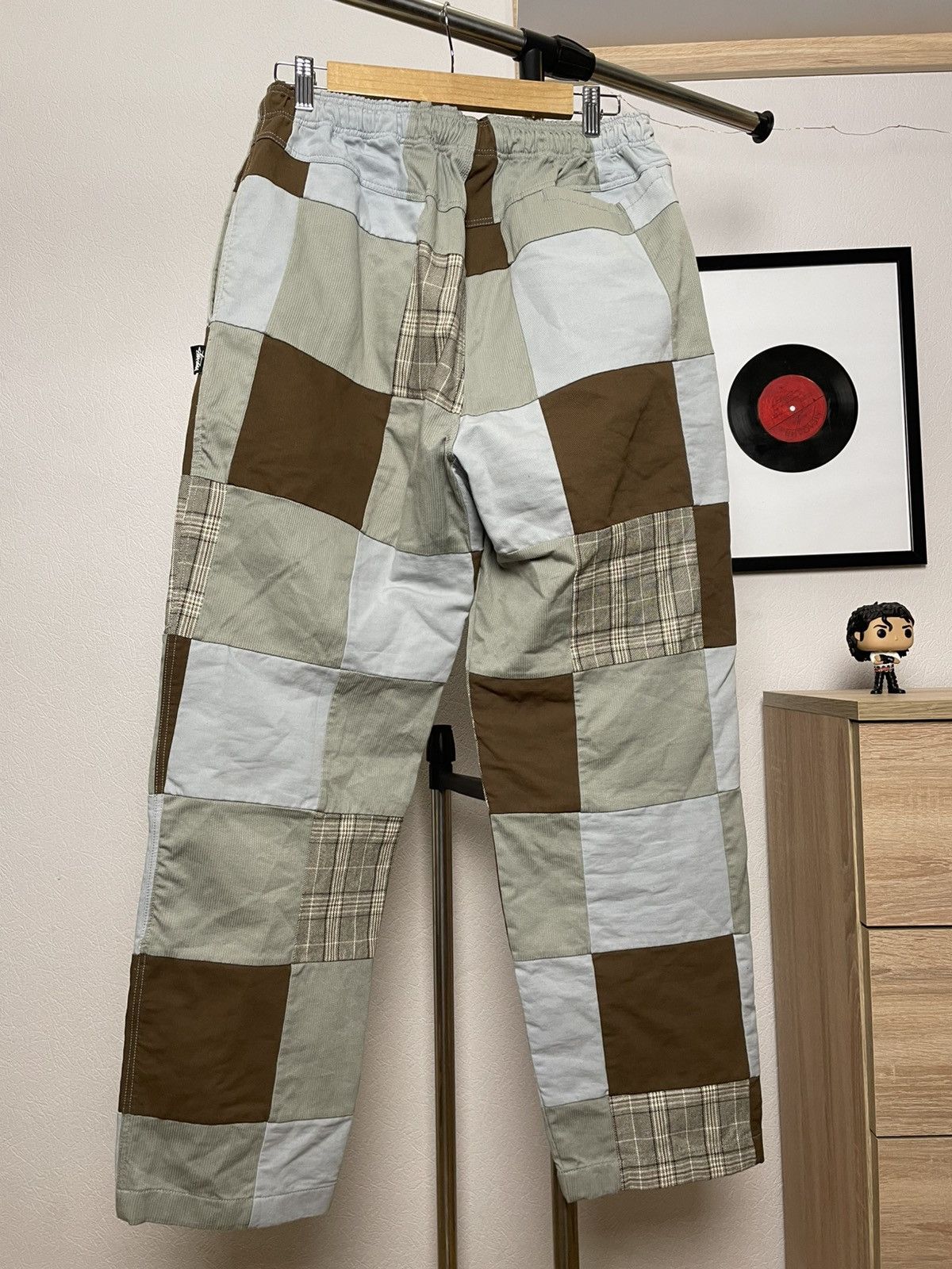 Stussy Stussy F/W 20 Multi Patchwork Beach Pants M Size US 32 / EU 48 - 6 Thumbnail