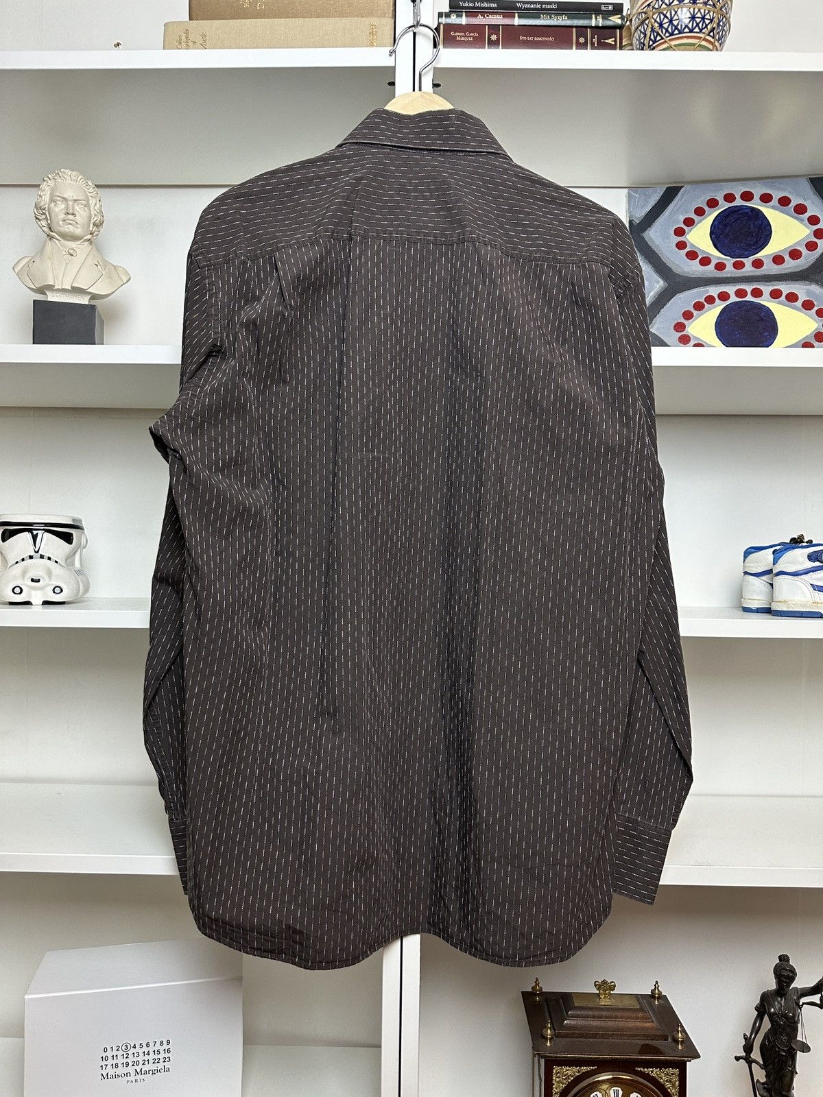 Dolce & Gabbana Dolce & Gabbana brown button up shirt Size US L / EU 52-54 / 3 - 12 Thumbnail