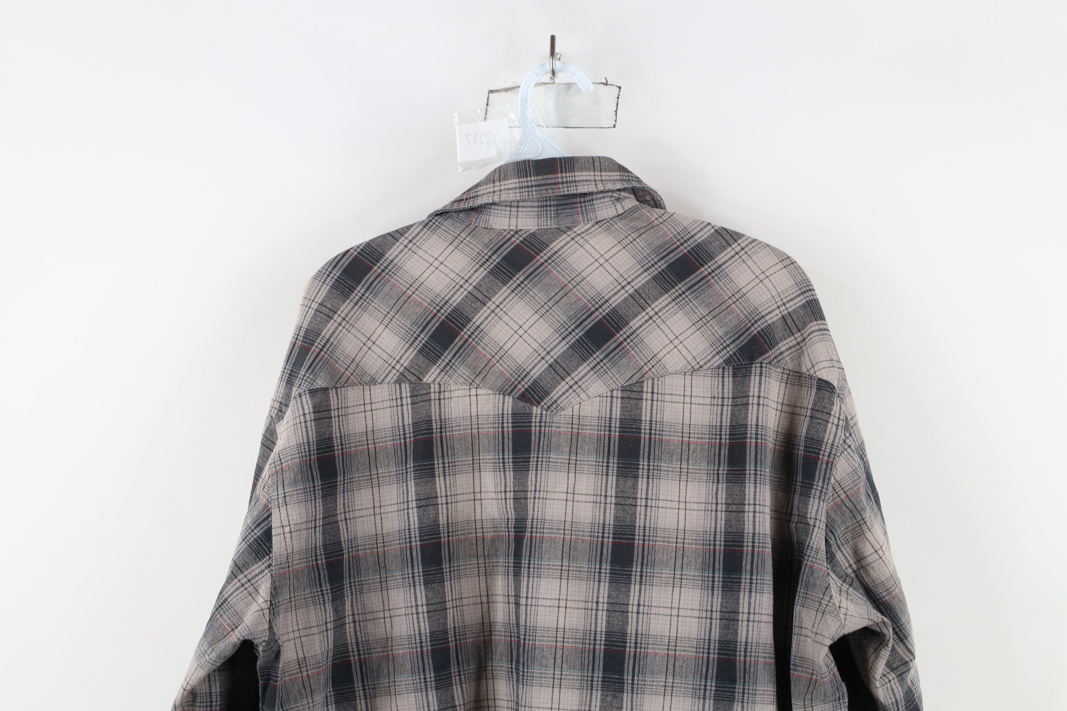 Vintage West Coast Choppers Jesse James Snap Button Shirt Plaid Size US M / EU 48-50 / 2 - 15 Thumbnail