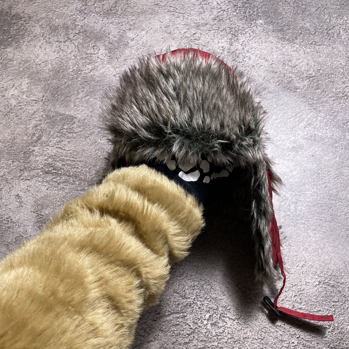 If Six Was Nine Vintage 90s Alt Beanie Mohair Ushanka Faux American VTg Size ONE SIZE - 2 Thumbnail