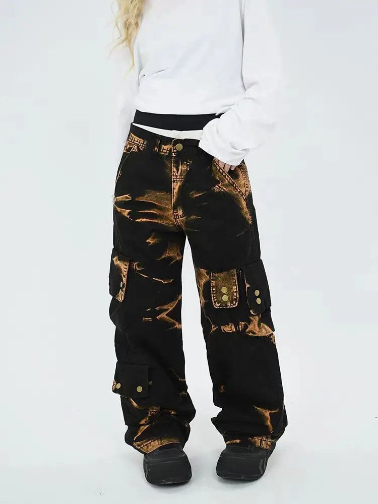 Designer × Japanese Brand Vintage Streetwear Hip Hop Loose Casual Pants Size US 33 - 2 Thumbnail