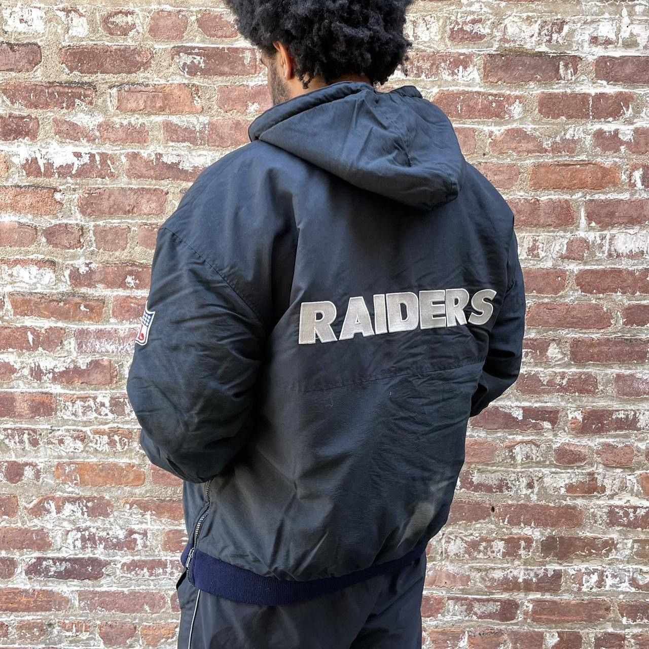 image of Starter x Vintage Raiders Gear in Black, Men's (Size XL)