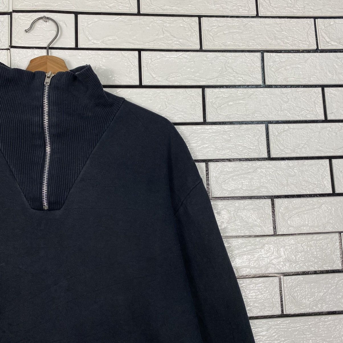 agnes b. 📌Vintage Half Zipper Collar Sweatshirt Agnes B. Size US M / EU 48-50 / 2 - 7 Thumbnail