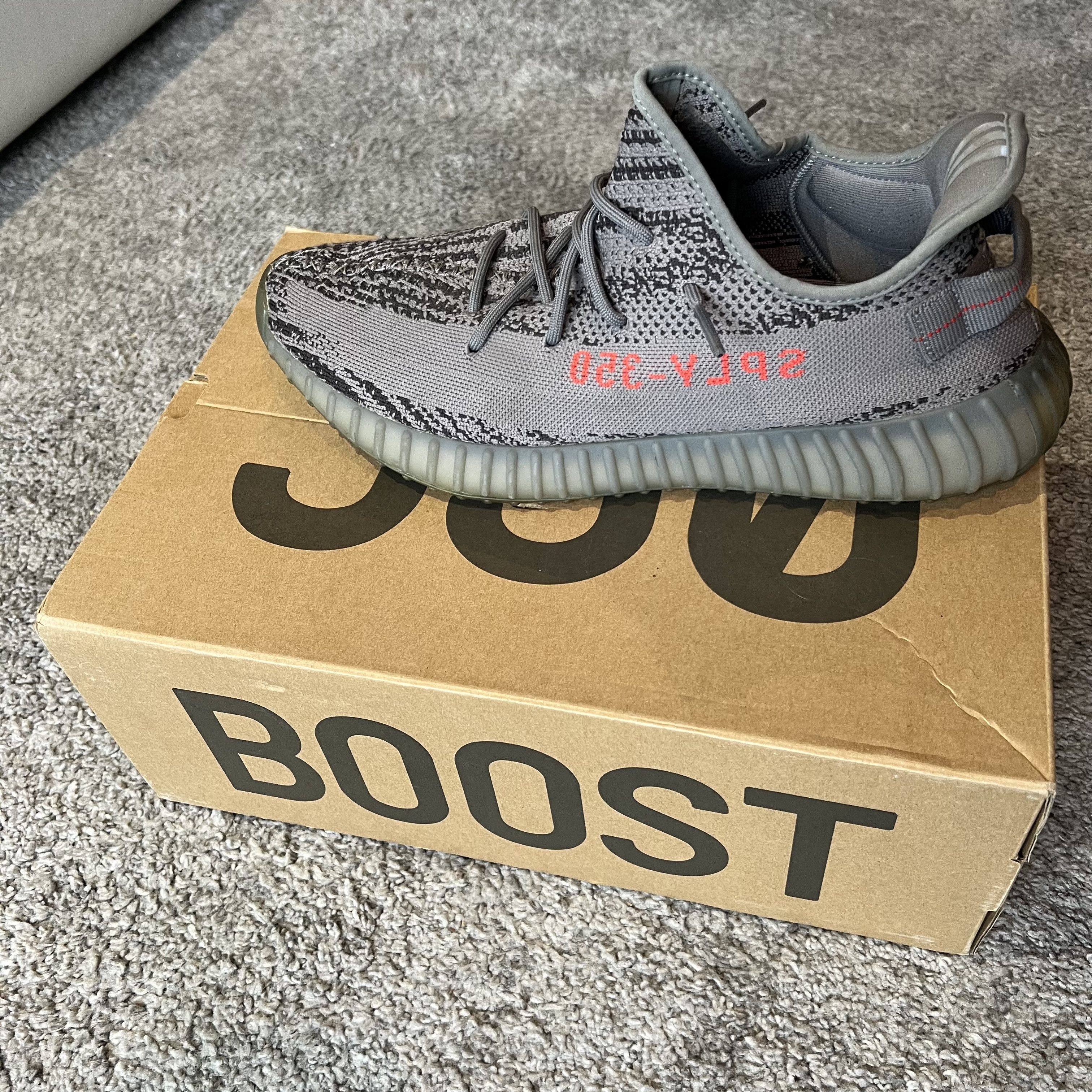 Adidas × Kanye West Yeezy Boost 350 V2 Beluga 2.0 Size US 14 / EU 47 - 18 Thumbnail
