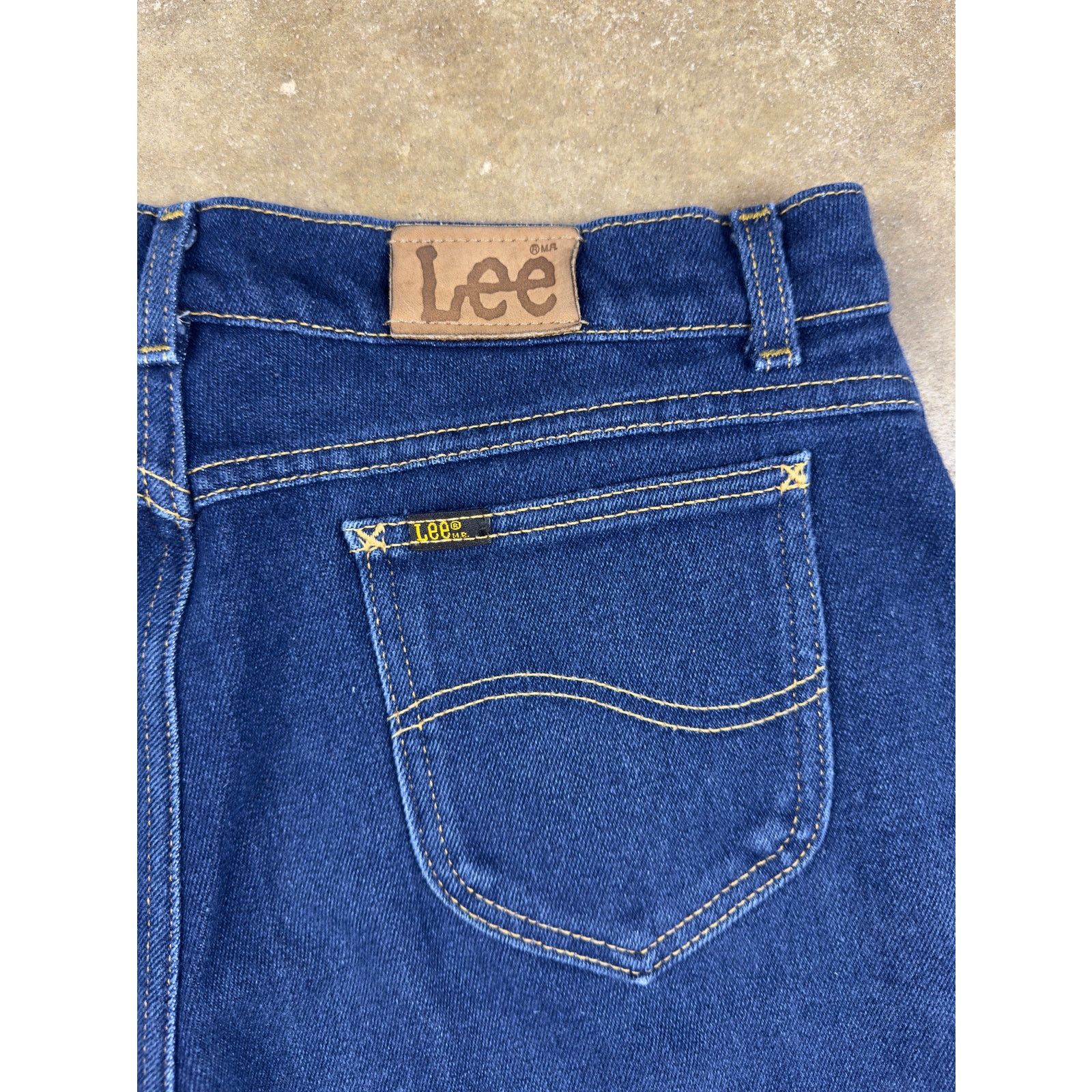 Lee VTG Lee Women’s High-Rise Jeans 18L Dark Wash Size 31" - 3 Thumbnail