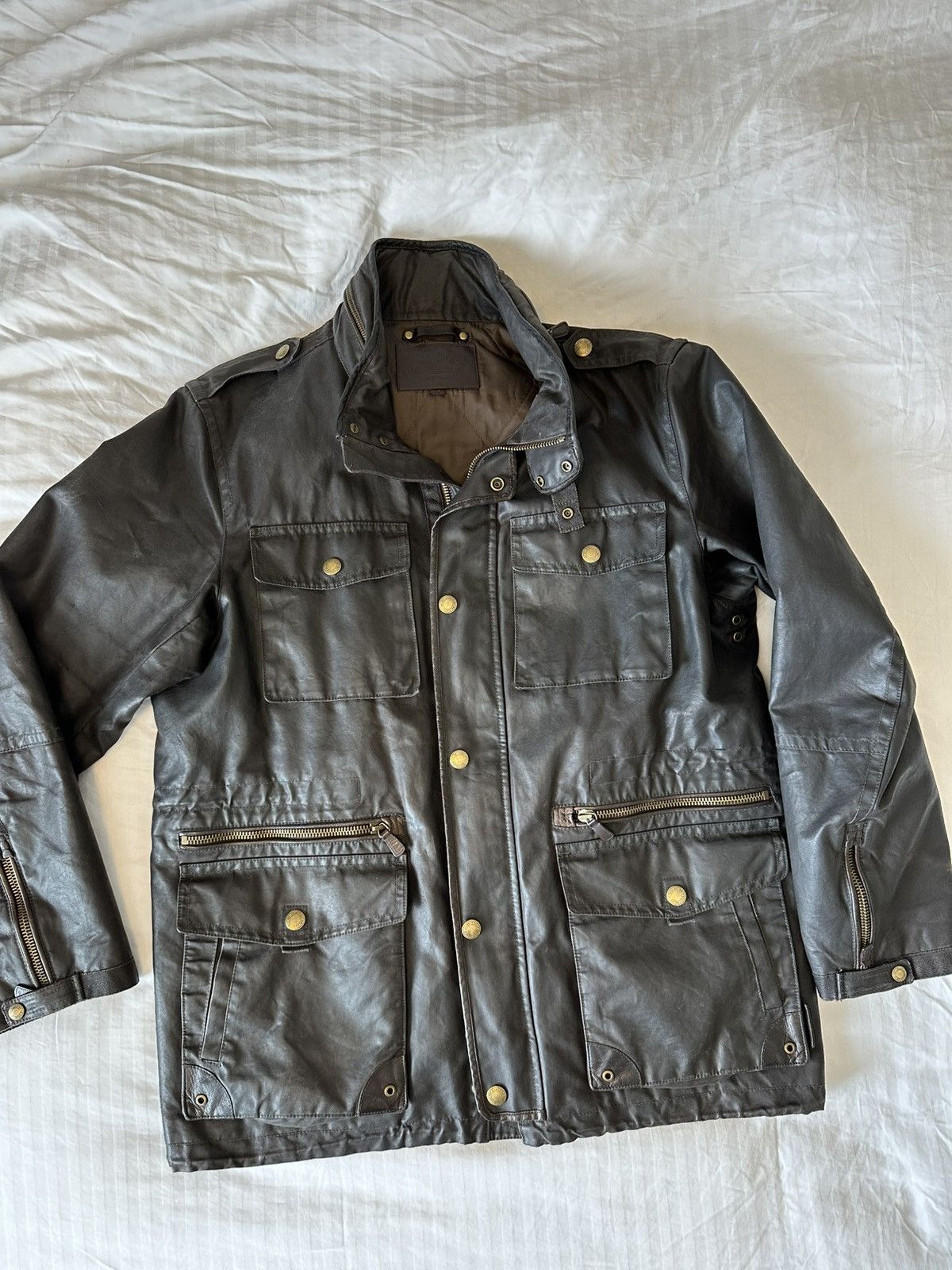 Coach Men’s Coach waxed cotton field jacket Size US L / EU 52-54 / 3 - 1 Thumbnail