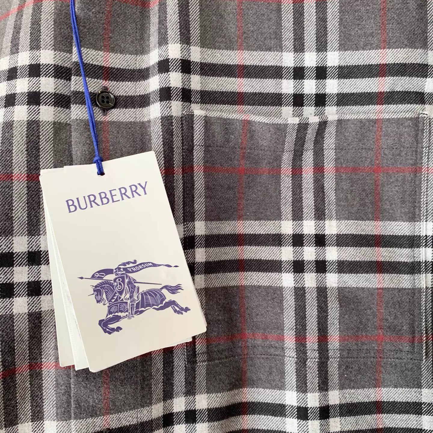 Burberry Burberry New Latest Check Shirt Size L Size US L / EU 52-54 / 3 - 7 Thumbnail