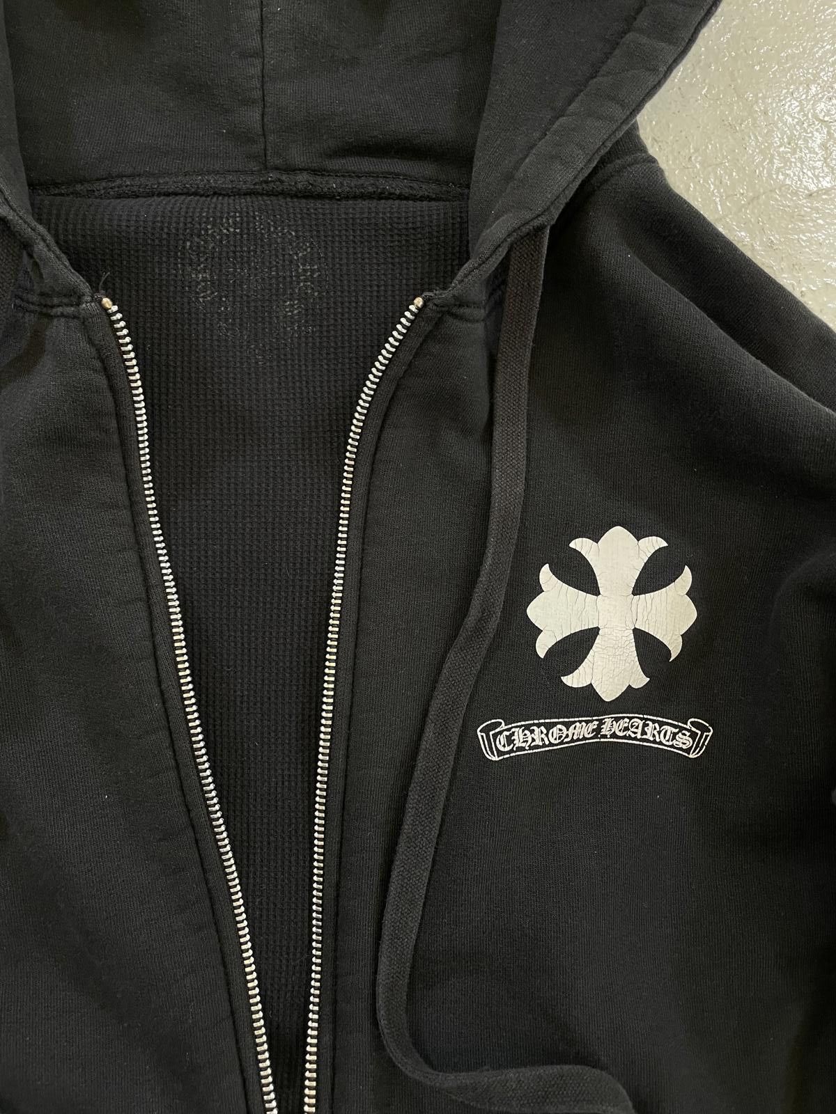 Chrome Hearts Chrome Hearts Thermal Logo Illusion zip Size US M / EU 48-50 / 2 - 4 Thumbnail