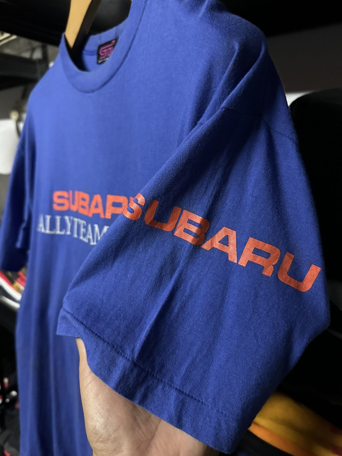 NASCAR Vintage 90s STI Subaru Rally Team Japan Racing Tee Size US M / EU 48-50 / 2 - 5 Thumbnail