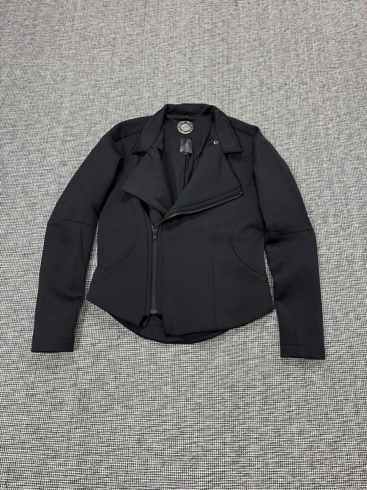 Delusion Avant Garde Delusion neoprene jacket asymmetric zip rare Size US XL / EU 56 / 4 - 2 Thumbnail