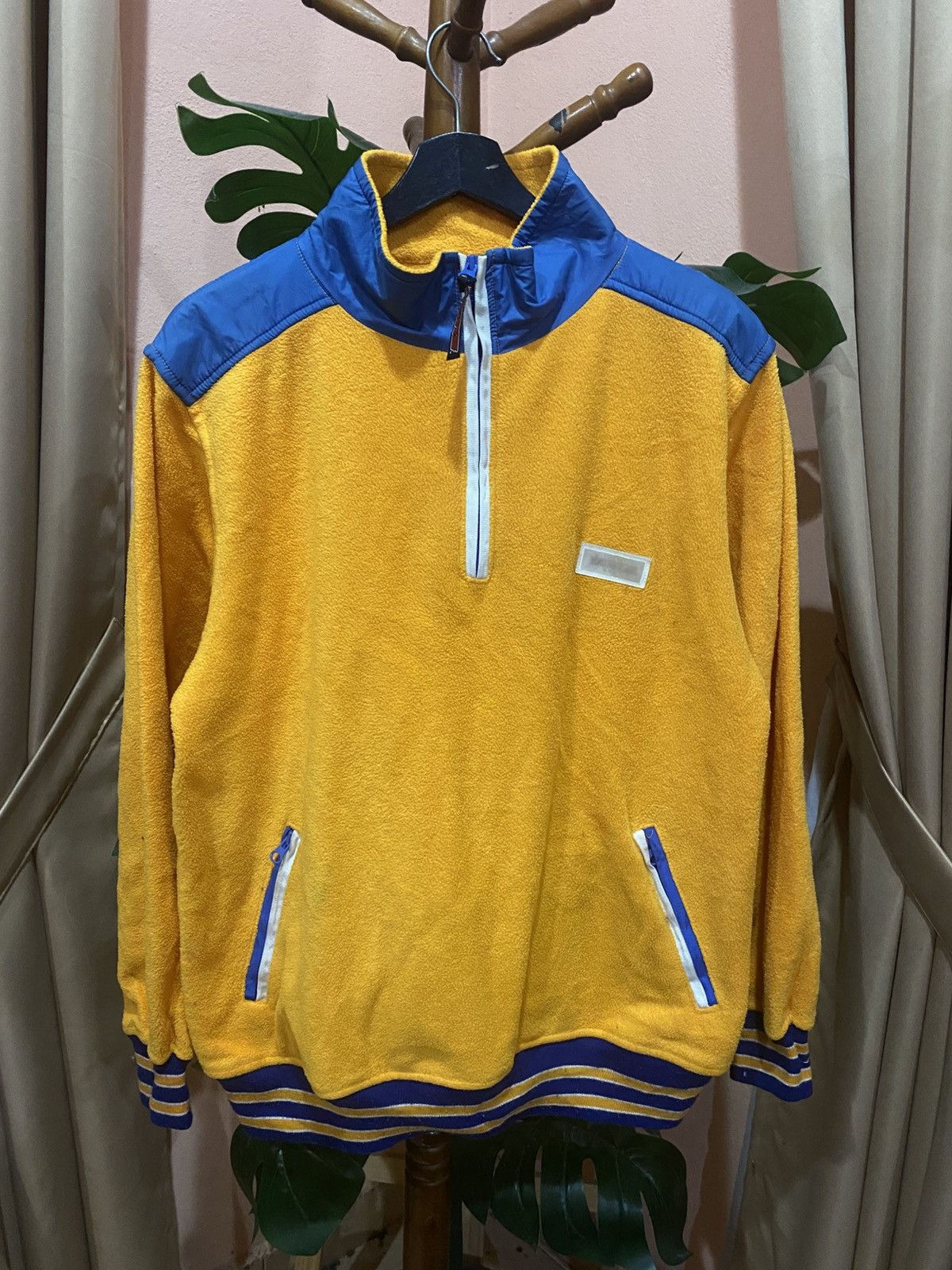Vans Vans USA Vintage Fleece Pullover Jacket Retro Streetwear Size US M / EU 48-50 / 2 - 3 Thumbnail
