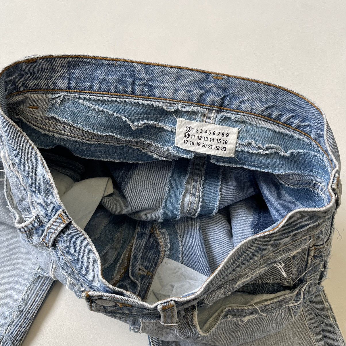 Maison Margiela A/W 03 Artisanal ‘Inside Out’ Jeans Size US 32 / EU 48 - 8 Thumbnail