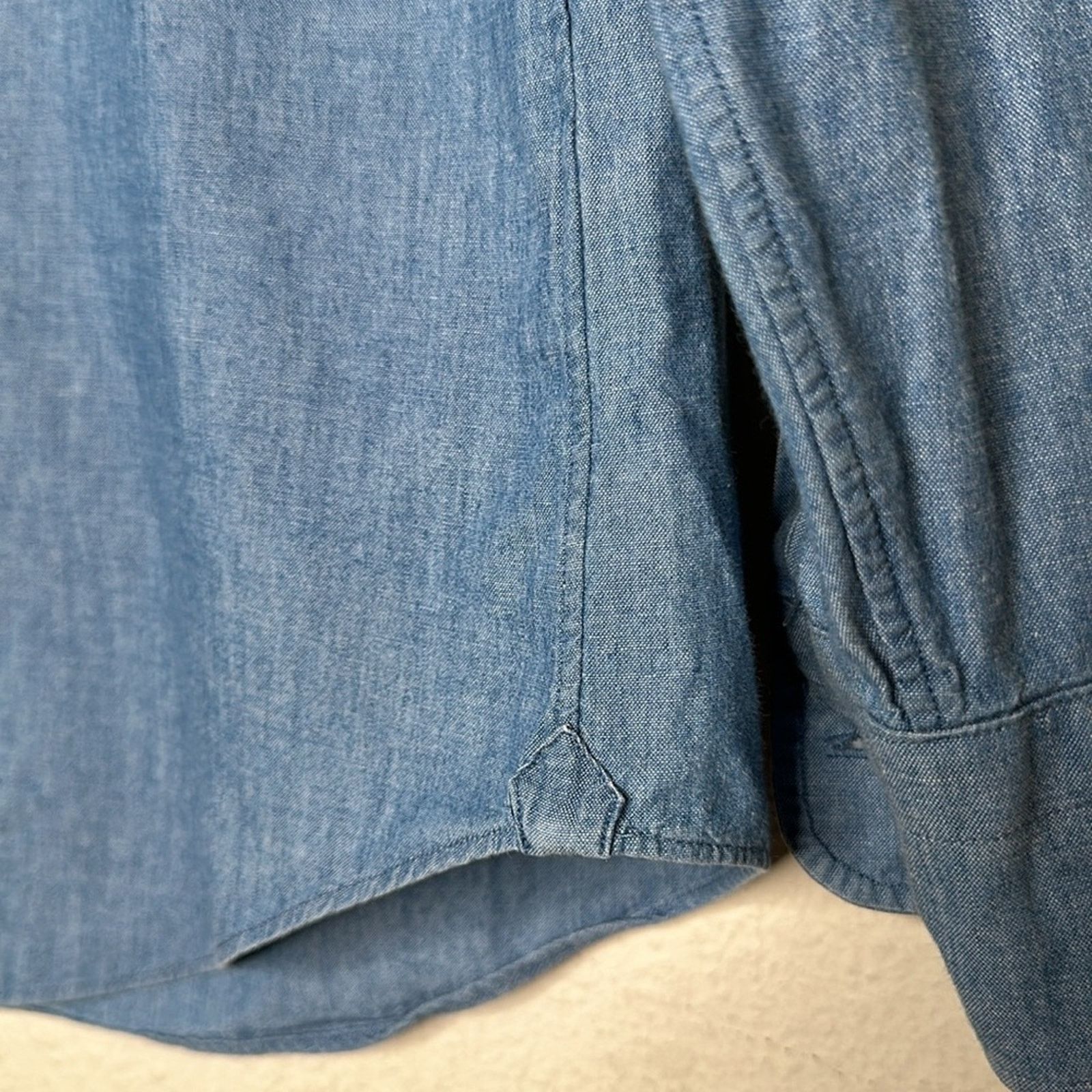J.Crew J Crew Albiate 1830 Ludlow Slim Shirt Italian Chambray SML Size US S / EU 44-46 / 1 - 7 Thumbnail
