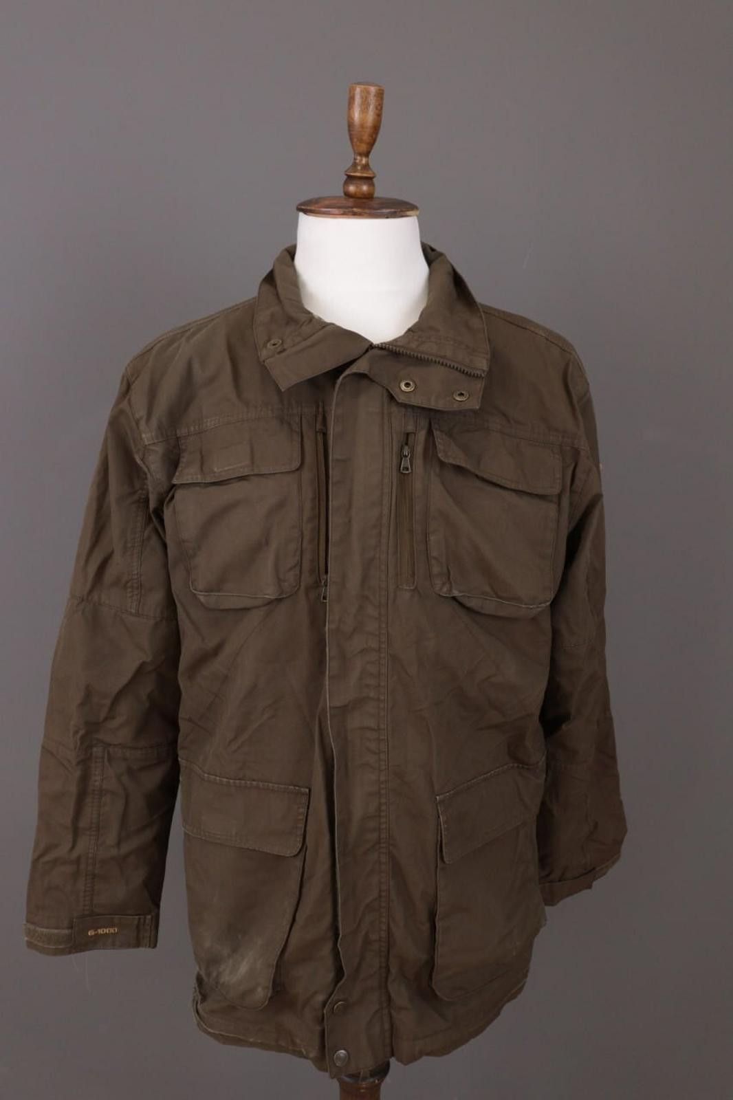 Fjallraven Fjall Raven G-1000 Brown Cargo Multipockets Hiking Jacket Size US M / EU 48-50 / 2 - 1 Thumbnail